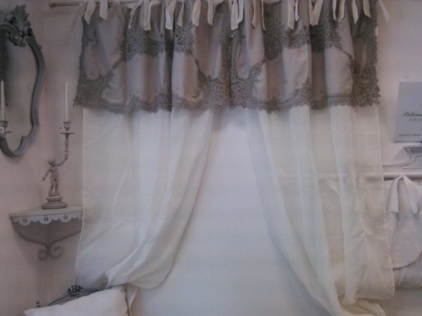 Rideaux Shabby romantique - "Modèle unique" – Image 4