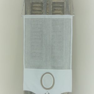 Rideau brise bise pour petite fenêtre sur mesure et personnalisé